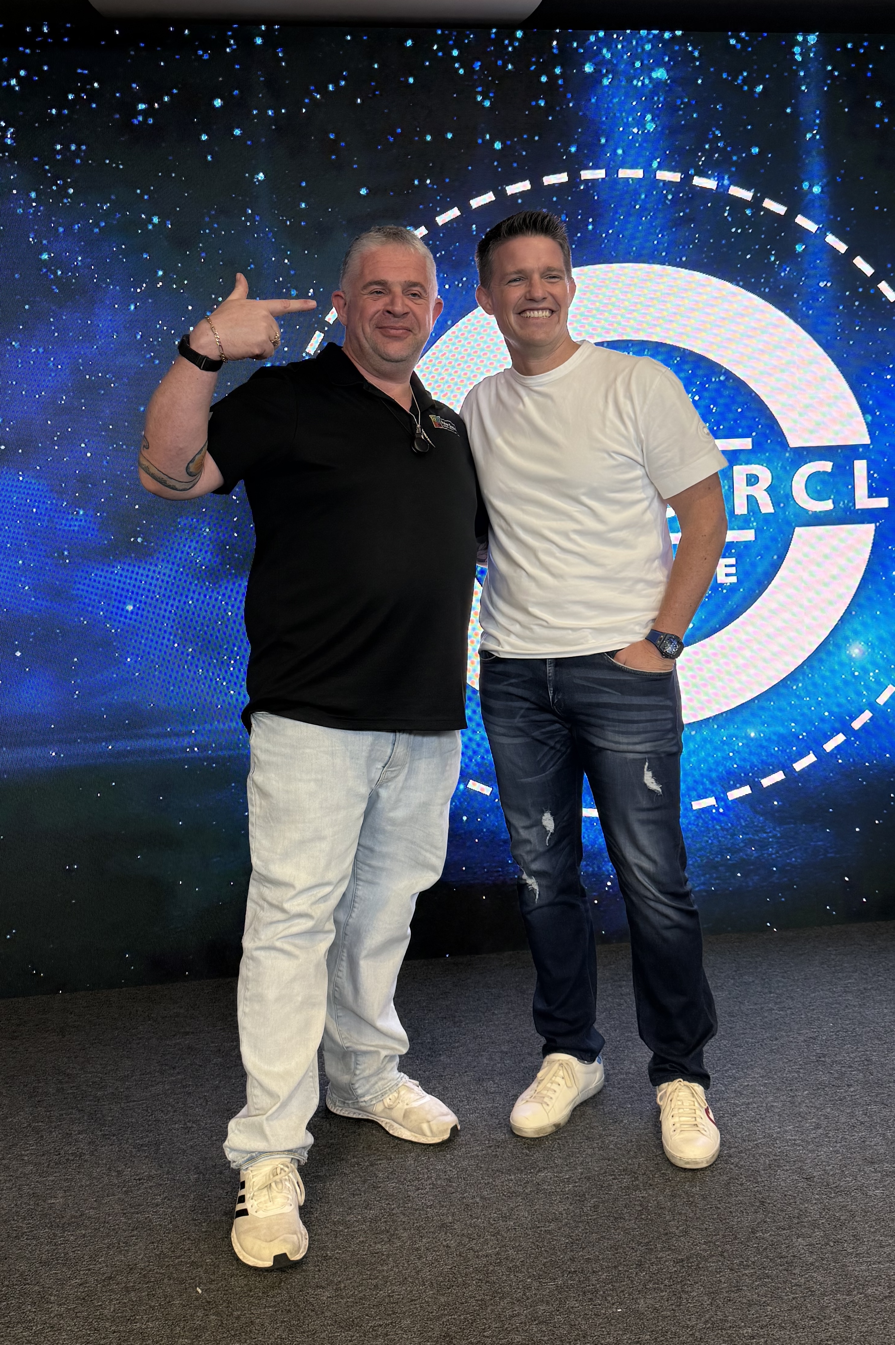 Peter Swain and Russell Brunson at Inner Circle